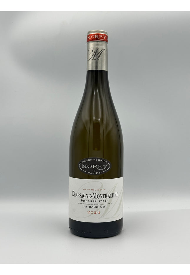 Chassagne-Montrachet 1er Cru blanc Les Baudines 2024 (607 kr ved 6 stk)